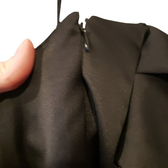 Alexandre Vauthier Black Strapless Ruffle Mini Cocktail Dress Y2K - Picture 7 of 9